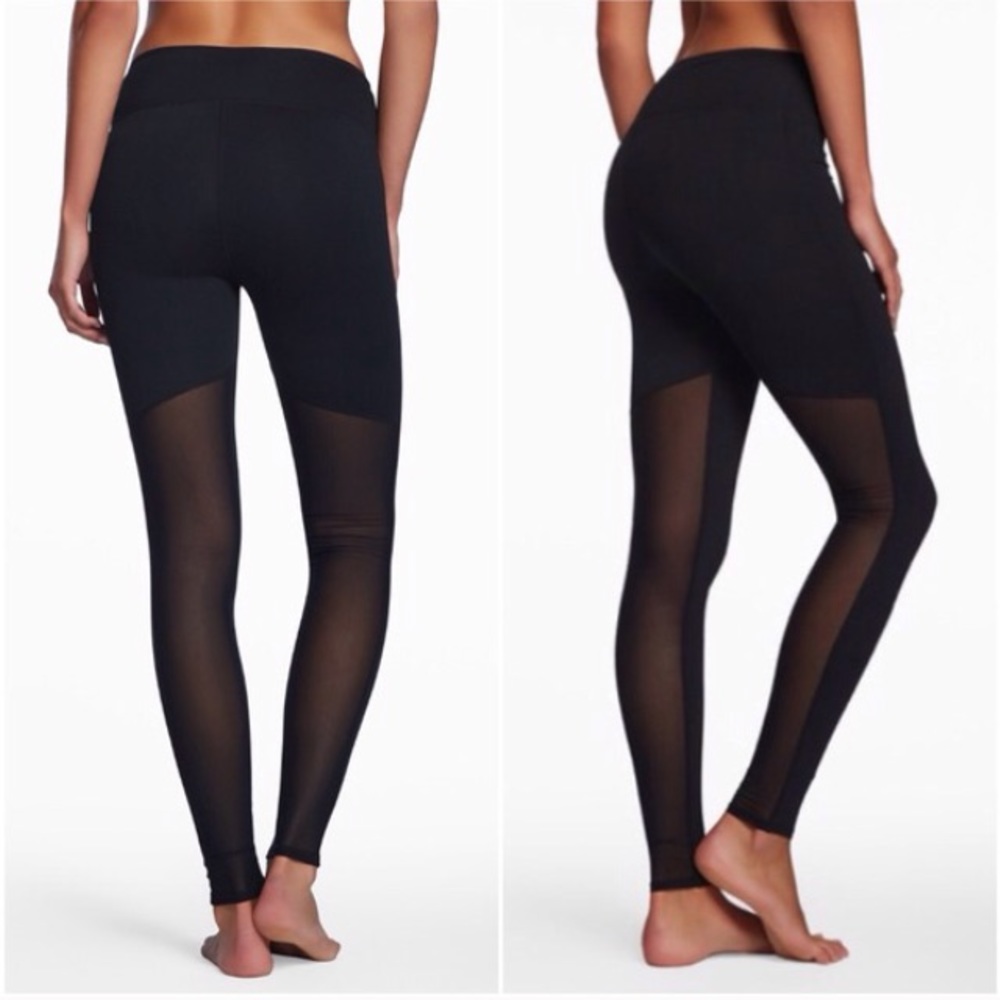 Fabletic leggings black mesh back S
